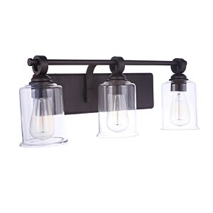 Craftmade Romero 3-Light Bathroom Vanity Light in Espresso