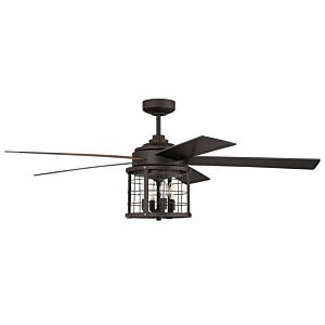 Craftmade Nicolas 4-Light Indoor Ceiling Fan in Espresso