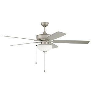 Craftmade Outdoor Super Pro 2-Light Indoor Ceiling Fan in Painted Nickel