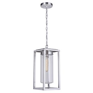 Craftmade Neo Outdoor Hanging Light in Satin Aluminum