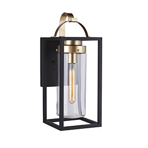 Craftmade Neo Outdoor Wall Light in Midnight Satin Brass