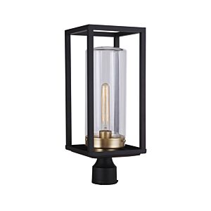 Craftmade Neo Outdoor Post Light in Midnight Satin Brass