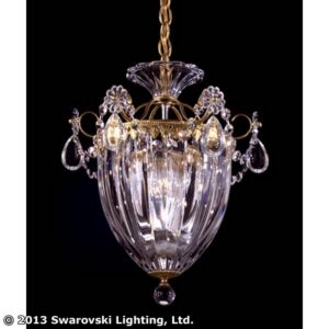 Bagatelle 3-Light Mini Pendant in Heirloom Gold