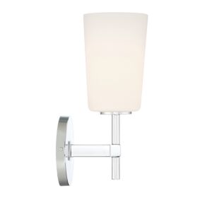 Colton 1-Light Wall Sconce in Polished Chrome