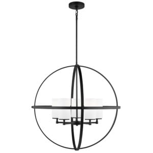 Alturas 5-Light Chandelier in Midnight Black