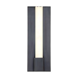 Kismet LED Bathroom Vanity Light in Urban Bronze with Alabaster