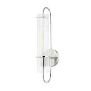 Beck 1-Light Wall Sconce in Polished Nickel