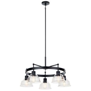 Eastmont 5-Light Chandelier in Black