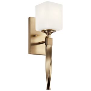 Marette 1-Light Wall Sconce in Champagne Bronze