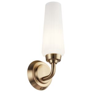 Truby 1-Light Wall Sconce in Champagne Bronze