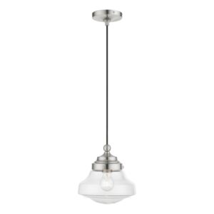 Avondale 1-Light Mini Pendant in Brushed Nickel