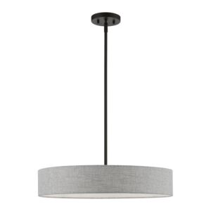 Elmhurst 4-Light Pendant in Black