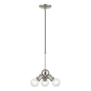 Lansdale 3-Light Pendant in Brushed Nickel