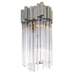 Matrix 2-Light Wall Sconce in Rainy Night