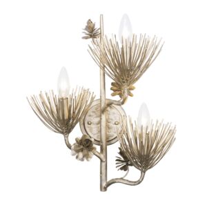 Pinion 3-Light Wall Sconce in Zen Gold