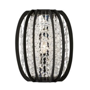 Caesar 1-Light Wall Sconce in Carbon