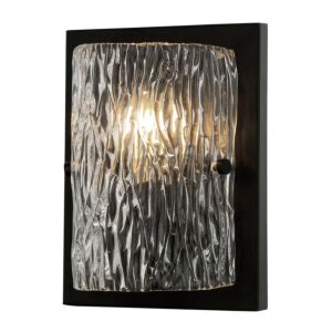 Morgan 1-Light Wall Sconce in Black