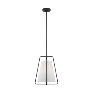 Allis 1-Light LED Pendant in Midnight Black