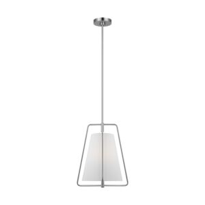 Allis 1-Light LED Pendant in Brushed Nickel