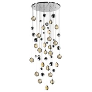 Salvador 23-Light LED Chandelier in Polished Nickel