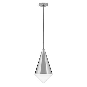 Betty 1-Light LED Pendant in Polished Nickel