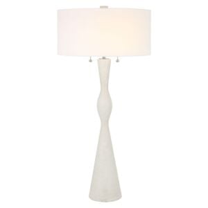 Sharma 2-Light Table Lamp in Polished Nickel