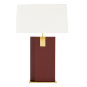 Ruby 1-Light Table Lamp in Paprika