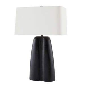 Romer 1-Light Table Lamp in Charcoal