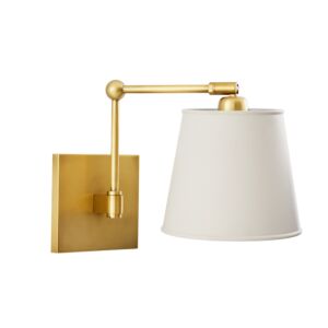 Watson 1-Light Wall Sconce in Taupe