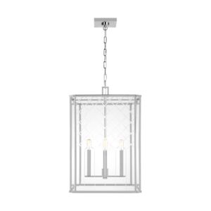 Erro 4-Light Pendant in Polished Nickel