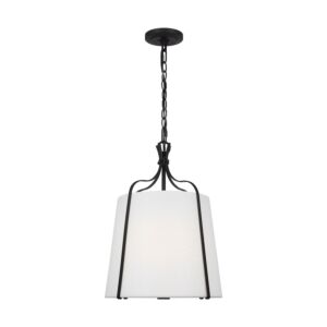 Leander 1-Light Pendant in Smith Steel