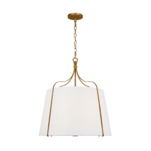 Leander 4-Light Pendant in Antique Gild