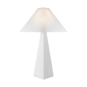 Herrero 1-Light LED Table Lamp in Matte White