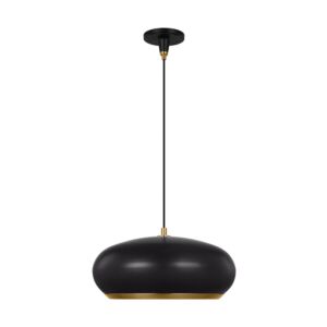 Clasica 1-Light Pendant in Aged Iron