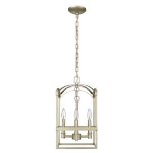 Cormac 4-Light Pendant Light in Washed Gold