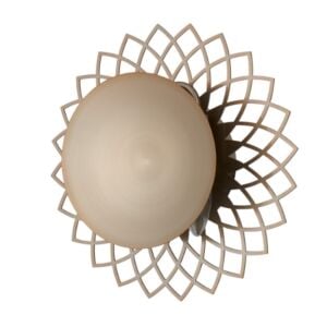 Kalco Helia  11" ADA Wall Sconce in Brushed Champagne Gold