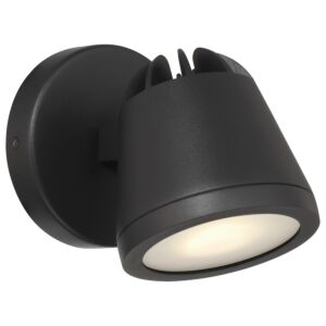 WeeGo Dual Mount 1-Light LED Spotlight in Black