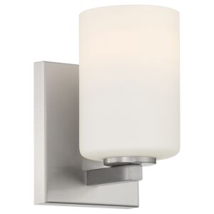 Sienna 1-Light LED Wall Sconce in Brushed Steel