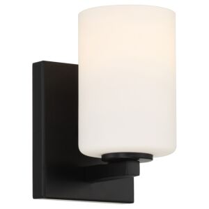 Sienna 1-Light LED Wall Sconce in Matte Black