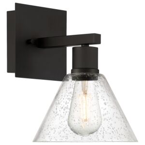 Port Nine Martini 1-Light LED Wall Sconce in Matte Black