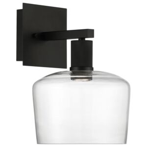 Port Nine Chardonnay 1-Light LED Wall Sconce in Matte Black