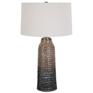 Padma 1-Light Table Lamp in Brushed Brass