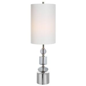 Stratus 1-Light Buffet Lamp in Polished Nickel