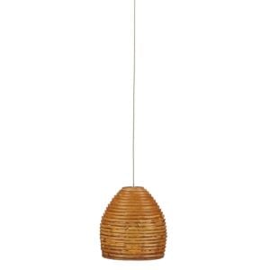 Beehive 1-Light Pendant in Natural