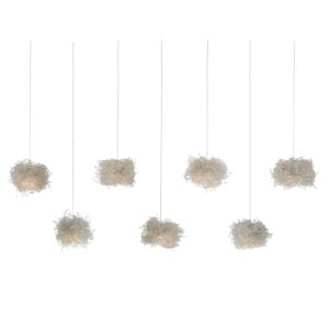 Birds Nest 7-Light Pendant in Clear