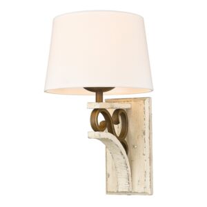 Solay 1-Light Wall Sconce in Burnished Chestnut