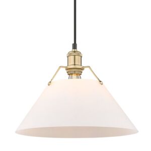 One Light Pendant by Golden