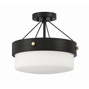 Craftmade Oak Street Ceiling Light in Flat Black