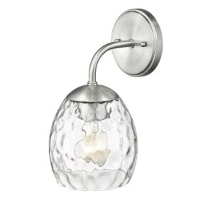 Gallos 1-Light Wall Sconce in Brushed Nickel