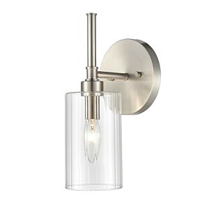 Chastine 1-Light Wall Sconce in Brushed Nickel